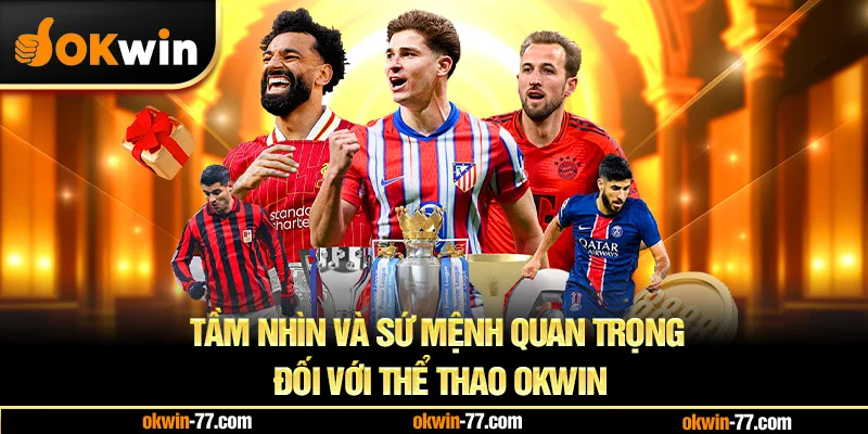 Tầm nhìn và sứ mệnh quan trọng đối với thể thao Okwin